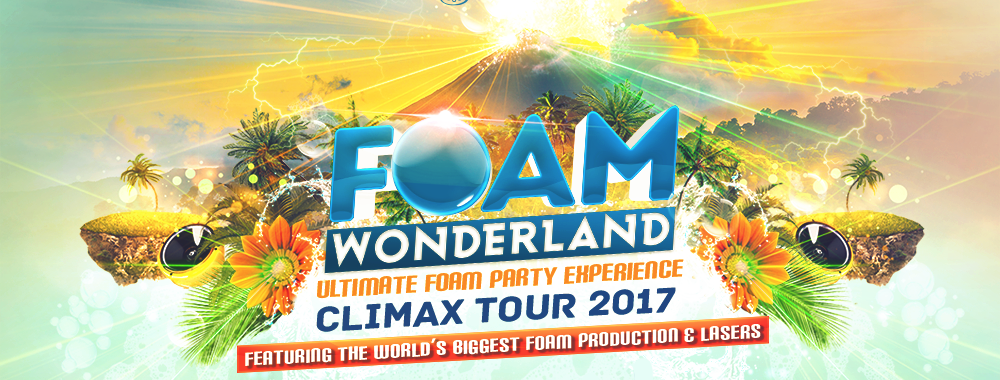 Foam Wonderland, KAYZO, Cesqeaux, Moksi and CrankDat